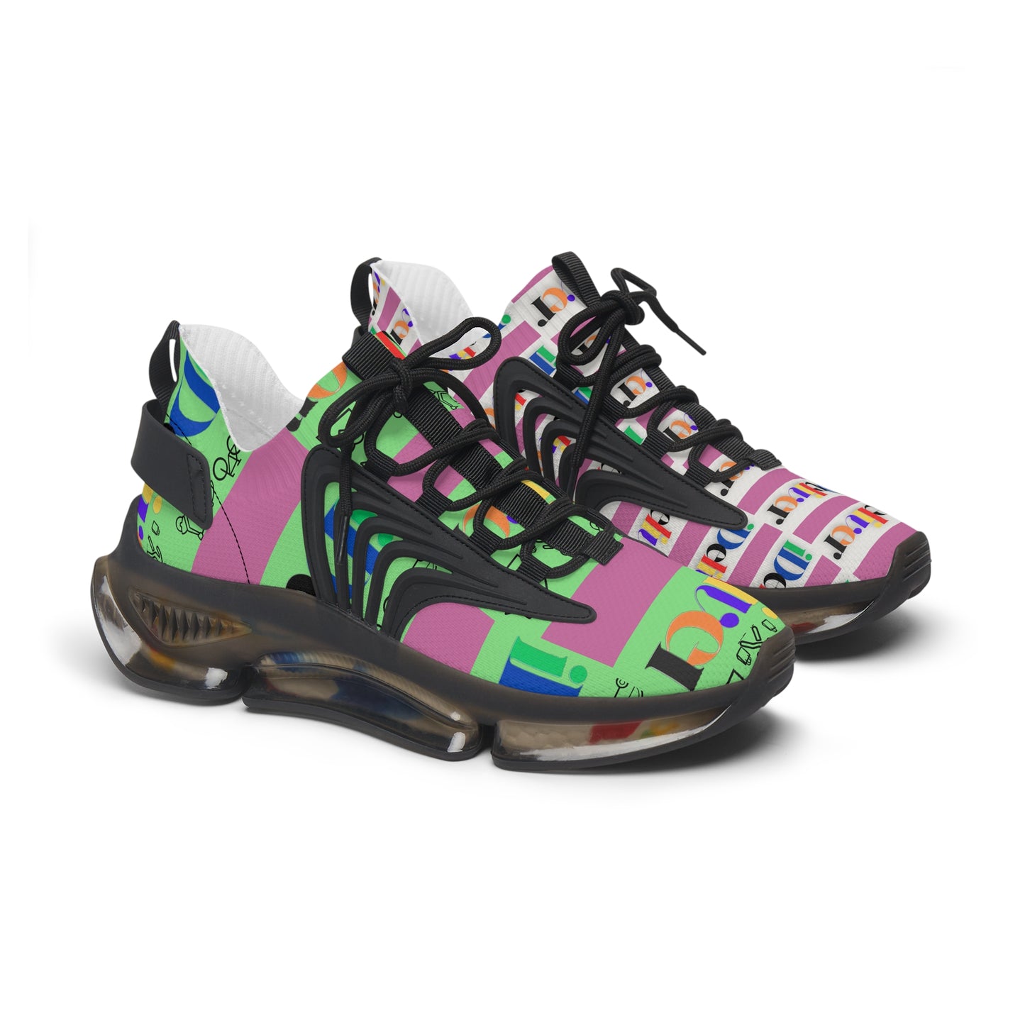 Colorful Women's Mesh Sneakers - Trendy & Comfortable Daily Wear