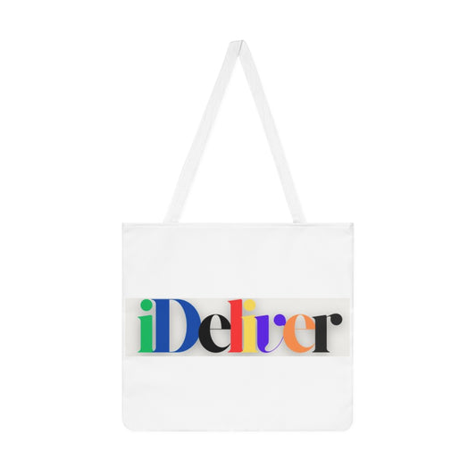 Colorful iDeliver Shoulder Tote Bag – Eco-Friendly Shopping & Everyday Use